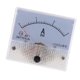 thumbnail image 1 of 0-1mA a 0-20A PICK DC Amperímetro Panel Analógico Medidor de Amperios Panel de Corriente Analógico Medidor de Miliamperios Clase de Precisión 2.5 0-3A, 1 of 9