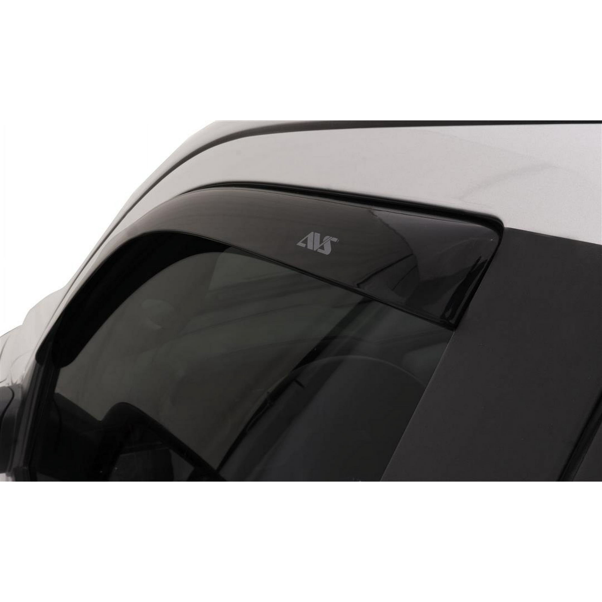 AVS In-Channel Vent Visors For 2015-2022 Chevy/GMC Colorado/Canyon Crew Cab - 4pc Smoke