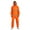 Orange, variant on GOGO High Visibility Reflective Suit Waterproof Safety Rain Suit, ANSI Safety Jacket with Pants-Orange-M