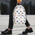thumbnail image 2 of Lukts Various Rooster Pattern 15 Inch Student Backpack, Waterproof Laptop Backpack with Adjustable Shoulder Straps, Lightweight Travel, Campus Backpack, Unisex, 2 of 6