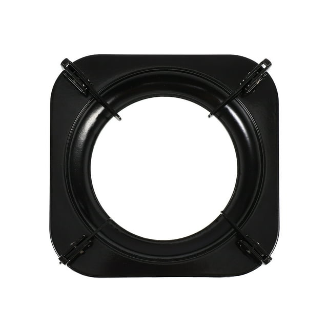 Minkissy Housewarming Universal Stove Rack Gas Cooker Holder Black 1Pcs
