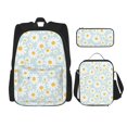 thumbnail image 1 of Balery Daisies Flowers Mochila Escolar 3 en 1 para Niños - Mochila Resistente con Lonchera Térmica y Estuche - Mochila Escolar para Niños y Niñas, 1 of 7