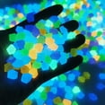 thumbnail image 6 of 300Pcs Glowing Pebbles Stones,Colorful Luminous Cobblestones, Aquarium Glow Stones,Fish Tank Gravel Decorations,Decorative Glow Stones for Garden, 6 of 9