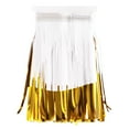 thumbnail image 6 of Gold/White Foil Fringe Banners, 2 Pieces, by Way To Celebrate, 6 of 6