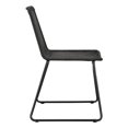 thumbnail image 3 of 22 Inch Dining Chair Set of 2 Brown Rattan Woven Seat Black Metal Frame - Saltoro Sherpi, 3 of 5