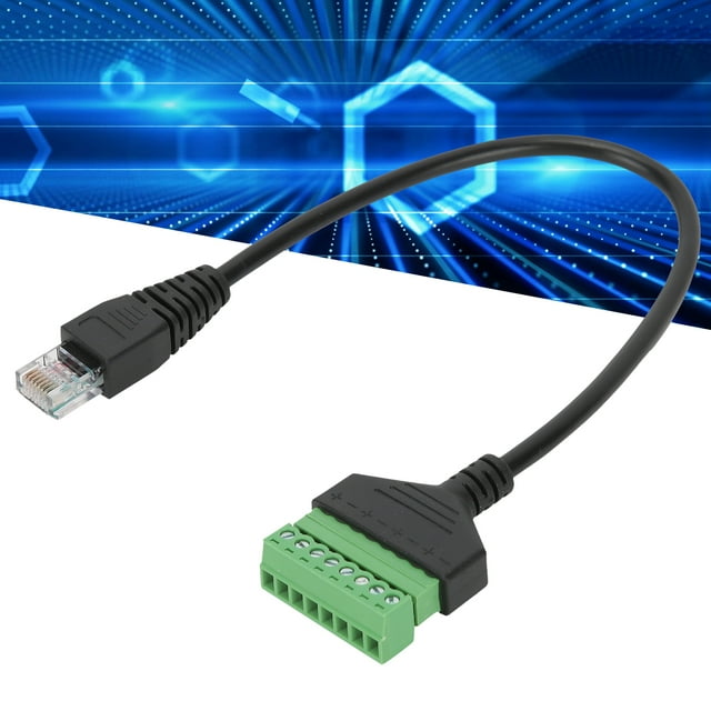 Sin Terminal De Soldadura Línea Corta, Diseño Compacto Cable RJ45 Conexión Confiable Resistente A La Temperatura Para Cable UTP Cat5 Cat6 Y Cat7