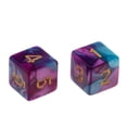 thumbnail image 3 of Old D6 D&D RPG , Púrpura + azul Morado + Azul Hugo Juego de dados de 6 caras, 3 of 8