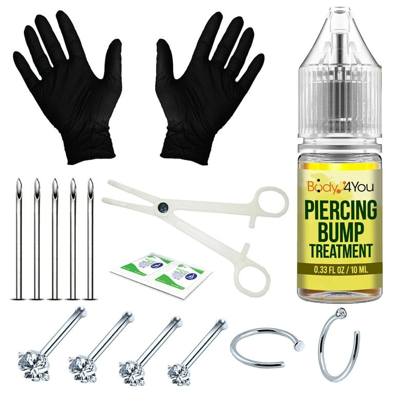How to treat shop nose piercing bump