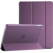 ProCase Smart Case for iPad 9.7 Inch iPad 6th 5th Generation Cases, iPad Air 2, iPad Air Case, Slim Soft TPU Cover Stand Smart Case for iPad 9.7 2018 2017 Model iPad Air 2 Air 1 -Purple