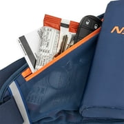 Nspire by Nathan Single Bottle Hydration Belt Blue/Orange