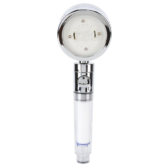 Hand Shower, LED Shower Head Temperature Control With Switch For Home For Hotel For Bathroom Colorful Flash