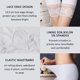 thumbnail image 4 of Bragas de seguridad para mujer, pantalones de seguridad para ciclismo elásticos de encaje, pantalones cortos largos, bragas antirozaduras, mallas cortas, calzoncillos tipo bóxer (paquete de 3), 4 of 5
