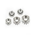 thumbnail image 2 of #6-32 Keps Nuts with External Tooth Washer K-Lock Keps Nuts 304 Stainless Steel Kep Lock Nut 100Pcs-Pack, 2 of 5