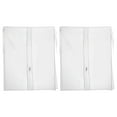 thumbnail image 1 of Garment Rack Cover Peva White For Clothes Rack Home Use 2Pcs 43.3X35.4In, 1 of 8