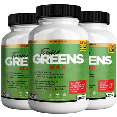 Extra Strength Immune Support Supplement with Elderberry, Turmeric & Probiotics – 180 Capsules for Wellness
