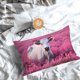 thumbnail image 5 of Fotbe Flower Field Cow Funda de Almohada Decorativa Estilo Occidental, Lujo en Algodón, Fundas para Almohadas King, Cojín Estampado para Decoración del Hogar-16"x24", 5 of 6