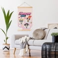 thumbnail image 6 of The Powerpuff Girls Wooden Shaft Hanging Poster Home Decor Poster Wall Art Painting For Living Room Bedroom 12"X18", 6 of 7