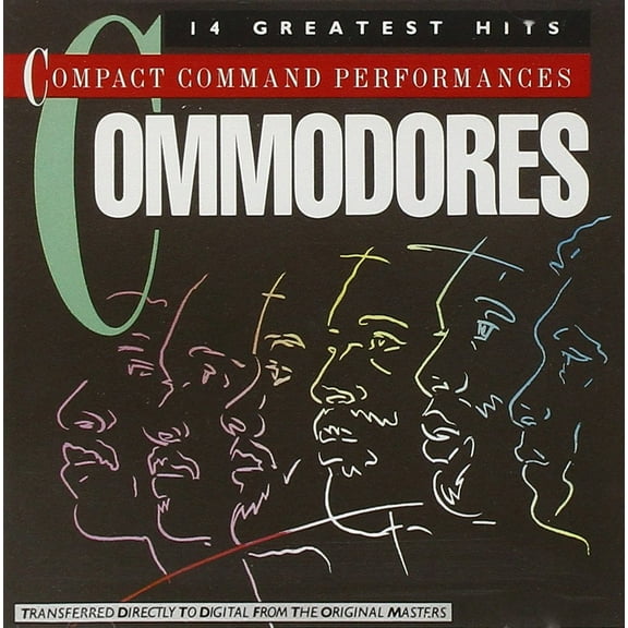 COMMODORES 14 Greatest Hits: Compact Command Performances (CD)
