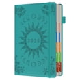 thumbnail image 1 of Planner 2026 Page a Day A5, 2026 Daily Planner Hourly Increments January to December Full Year Planner with Monthly Overview, Colorful Tabs, Banded Leather Hardcover, Inner Large Pocket, 1 of 9