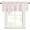 Pink, White, Blush, variant on Valances for Windows, Striped Black White Light Filtering Window Treatment Valances for Living Room/Bedroom/Bathroom Windows, Farmhouse Line Stripes Classic 42"x 12" Rod Pocket Kitchen Curtains