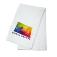 thumbnail image 1 of North Dakota, State Abstract Watercolor (100% Cotton Tea Towel, Decorative Hand Towel, Kitchen and Home), 1 of 3