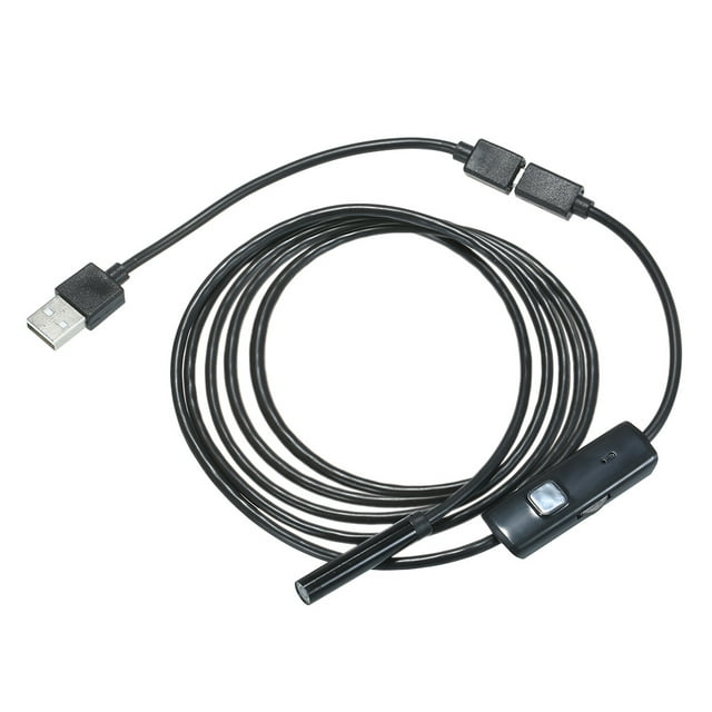 OWSOO 7MM 6 LED Lente Endoscopio IP67 Boroscopio de inspección a prueba de agua