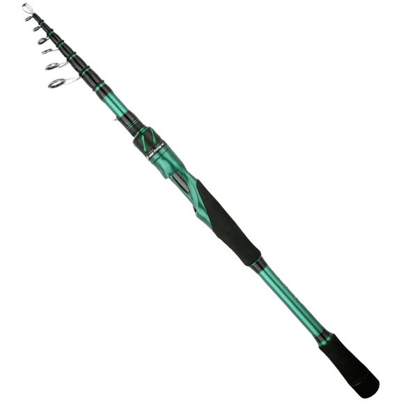 Mosiee Portable Telescopic Fishing Rod Carbon Lure Rod M Hard Action 1.8M for 2.1M for 2.4M 1.8M