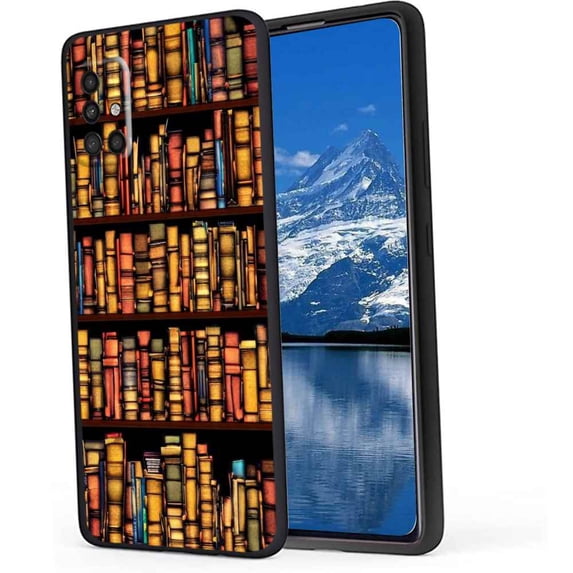 Compatible with Samsung Galaxy A71 4G Phone Case, Books-61 Case Silicone Protective for Teen Girl Boy Case for Samsung Galaxy A71 4G