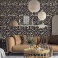 thumbnail image 7 of UMIGGEE Peel and Stick Wallpaper 17.7" x 118" Black Floral Self Adhesive Removable Wallpaper Peel and Stick for Home Bedroom Cabinets Thicken, 7 of 7