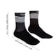 thumbnail image 3 of Calcetines de ciclismo Irfora Calcetines de bicicleta para hombre y mujer, estampado de rayas empalmadas, transpirable, antideslizante, elástico, suave, para carreras, senderismo, ciclismo, media Irfora Calcetines de ciclismo, 3 of 7
