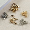 thumbnail image 3 of jifeng 100 Pcs Assorted Filigree Flower Metal Bead Caps Cord End Spacer Diy Jewelry, 3 of 9