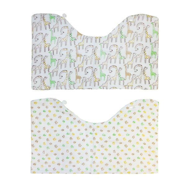 Parents’ Choice 2 Pk. Muslin Convertible Bib & Burp Cloths