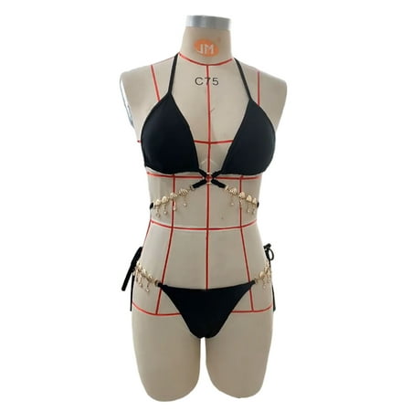 ROZYARD Swimwear Female Swimsuit Push Up Bikini Swimwear Bathing Suit Women Bikini Swimsuit Bra Bikini Set 2 Piece Swimwear High Cut Bikini 2022 Swimwear Women Push Up Bikini Set Bathing Suit