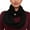 Black, variant on 100% Merino Wool Infinity Loop Scarf - Midweight