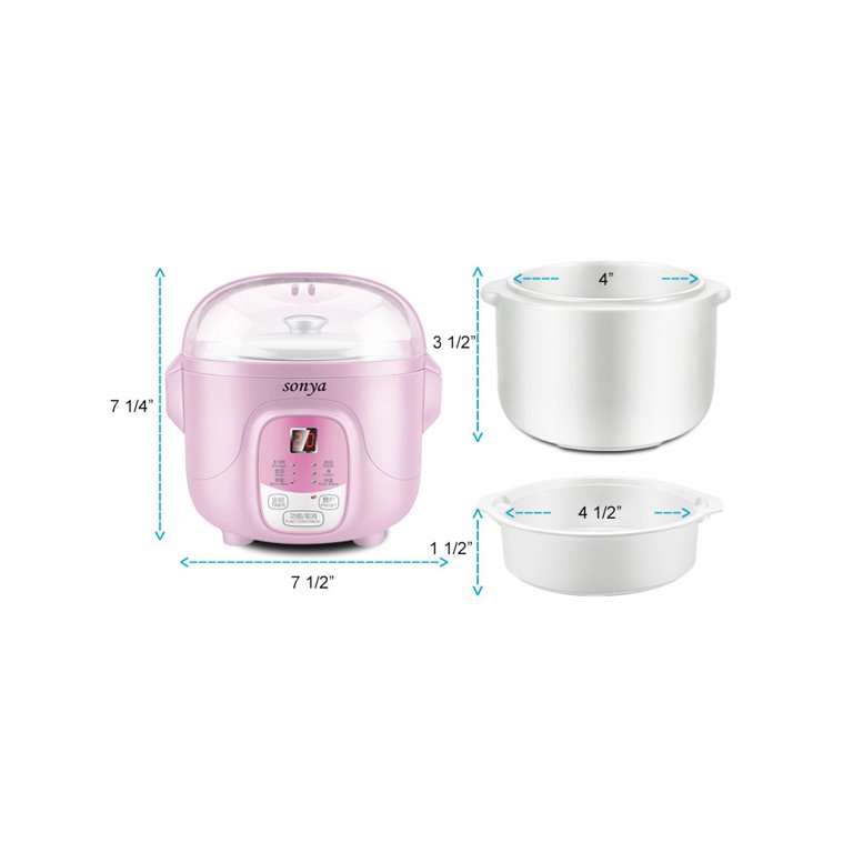 Smart Electric Stewpot Baby Food Maker Ceramic Pot Multifunctional Baby Mini  Porridge Small Stew Pot