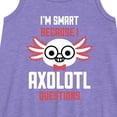 thumbnail image 2 of Instant Message - Smart Axolotl Questions - Toddler and Youth Girls A-line Dress, 2 of 5