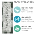 thumbnail image 4 of SussexHome Non Skid Washable Laundry Room Rug Runner - 20 x 59 Inches Heavy Duty Ultra-Thin 70 % Cotton Laundry Mat for Laundry Room, 4 of 10