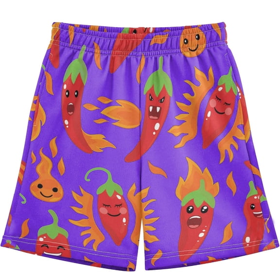 Utlike Boys Summer Shorts Loose Fit Elastic Waist Casual Outdoor Play Kids Active Shorts For Daily Wear School Popular Trendy Boys Shorts Size 9 Years-10 Years