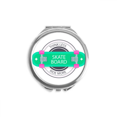 thumbnail image 1 of Winter Sport Skateboard Cartoon Pattern Hand Compact Mirror Round Portable Pocket Glass, 1 of 3