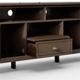 thumbnail image 4 of Trent Home Meuble Télé Multimédia Transitionnel en Bois de 72 Pouces Brun Brunette, 4 of 6