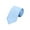 Light Blue, variant on Men's Solid Polyester Dress Shirt with 8cm Tie, Fashion Business Casual Style for Work and Daily Wear