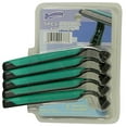 thumbnail image 3 of 4 Packs of 5 Triple Blade Disposable Razors for Men 20 Total Razors Promotional Quality, 3 of 4