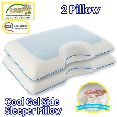 Side Sleeper Pillow Shoulder Pillow Memory Foam Pillow Medium