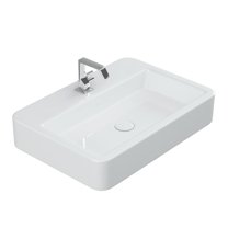 Contour 61060 Bathroom Sink in Gloss White