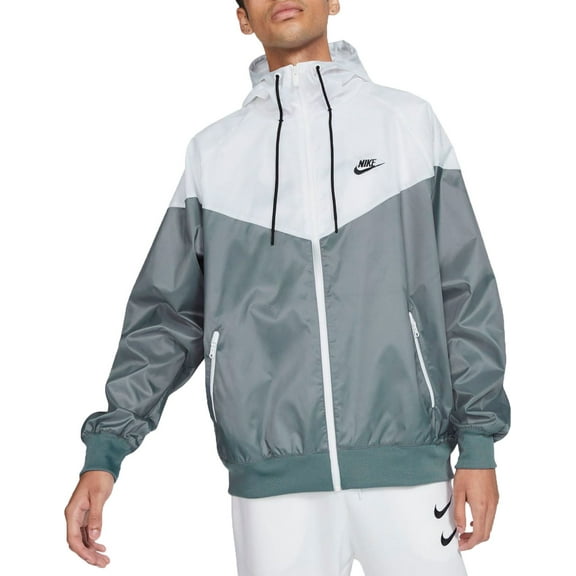 Men's Nike Windrunner Hooded Jacket Color: Smoke Gray Size: XL