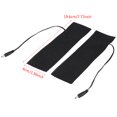thumbnail image 3 of 1 Pair 5V USB Electric Heating Film Heater Pads for Warming Feet USB Heating Pad USB Heating Film, 3 of 12