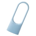 thumbnail image 3 of Cepillo de inodoro Cepillo de limpieza de inodoro montado en la pared Juego de herramientas de limpieza de baño de mango largo, Azul seitruly HA003556-02B, 3 of 6