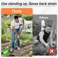 thumbnail image 6 of Garden Hoe for Weeding, Heavy Duty Hoe Garden Tool Long Handle, 58 Inches, 6 of 8