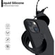 thumbnail image 5 of Entronix Funda de Silicona para iPhone 15, Suave Al Tacto, Antiarañazos y Antigolpes, Color Negro, 5 of 7