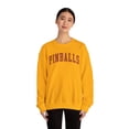 thumbnail image 4 of Pinball Sweatshirt Gifts Crew Neck Shirt Long Sleeve Unisex, 4 of 7